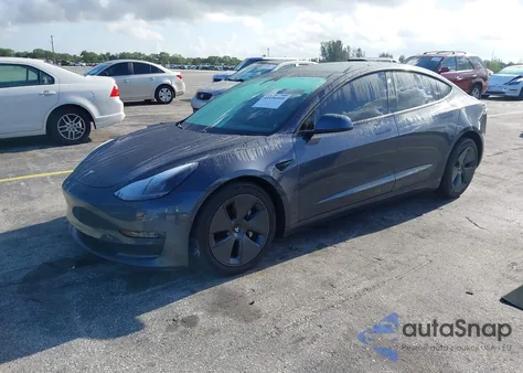 2021 Tesla Model 3 Long Range Dual Motor All-Wheel Drive from USA, damaged, VIN 5YJ3E1EB7MF030117